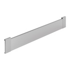 Front panel for internal drawer ArciTech 94 x 450 mm silver