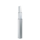 LegaMove Lifting column, aluminium, anodised, Silver