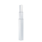 LegaMove Lifting column, aluminium, Powder coated, white