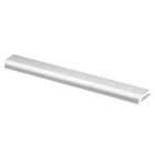 Handle bar Lindavia, L 2000 mm, B 43 mm, H 14 mm, Aluminium, anodised