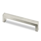 Tirador Ponte, distancia entre taladros 320 mm, L 333 mm, B 25 mm, H 37 mm, Acero inoxidable cepillado