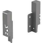 Rear panel connector set ArciTech 126 mm anthracite left and right