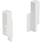 Rear panel connector ArciTech 126 mm white left