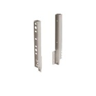 Rear panel connector set ArciTech 250 mm champagne left and right