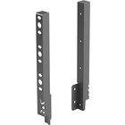 Rear panel connector set ArciTech 282 mm anthracite left and right