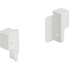Rear panel connector set ArciTech 78 mm white left and right