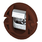 Cabinet suspension brackets SAH 302, brown