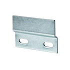 Cupboard suspension fitting, 76 x 47,5 x 2 mm, steel, galvanised