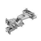 Basic hinge Selekta Pro 2000 twin hinge, 180 °, Overlay 6.5 mm, for screwing on, nickel plated