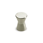 Knob Sion, H 23 mm, ø 16 mm, brushed stainless steel