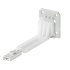 Plastic rear mount bracket set in plastic, plug in (Quadro V6, Quadro 4D V6)