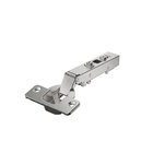 Veosys 105° stainless steel hinge, overlay, TH - drilling pattern 52 x 5.5 mm, for screwing on (-)