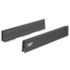 InnoTech Atira Drawer side profile, Drawer side profile height 70, NL 420 mm, anthracite, right