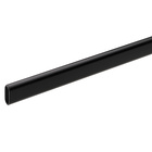 Wardrobe rails, 30 x 15 mm, matt black