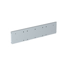 Cross partition, 325.5 mm, plastic, aluminium look
