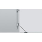Flap stay Klassik D with magnetic stay closed function / 465, right, Nickel plated