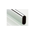Wardrobe rails 30 x 15 mm, chrome plated