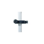 Adjustable stop for assembled cabinet body, plastic
