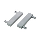 Adapter for connection to 19 mm wide aluminium profiles