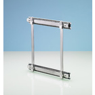Pull-out frame, including spacer discs