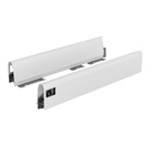 ArciTech Drawer side profile, Drawer side profile height 94 x NL 270 mm, white, right