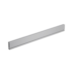 AvanTech YOU Rear panel profile for cutting to length, system height 101, silver