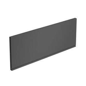 AvanTech YOU Rear panel profile for cutting to length, system height 251, anthracite
