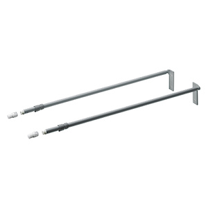 Lengthwise railing MultiTech, 500, left / right, grey, left and right