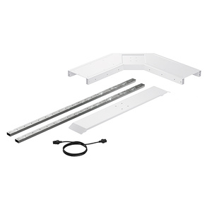 LegaDrive Systems Frame module 90° angled, white