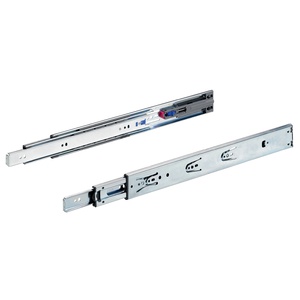 KA 4532 Push to open ball bearing runner, mounted on side, dimensions (H x W) 46 x 12.7 mm, 650