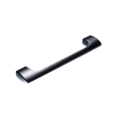 Handle Langa, drill hole spacing 128 mm, L 146 mm, W 12 mm, H 28 mm, matt black
