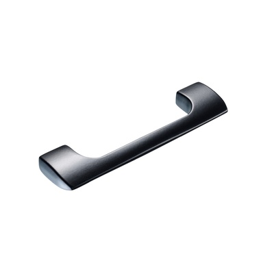 Handle Langa, drill hole spacing 96 mm, L 114 mm, W 11.5 mm, H 28 mm, matt black