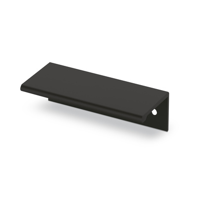 Griffleiste Ticinum, Bohrabstand 32 mm, L 50 mm, B 42 mm, H 25 mm, Schwarz matt