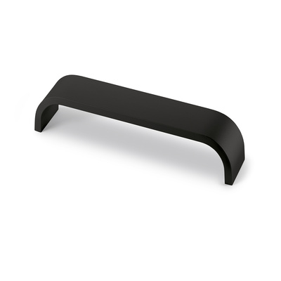 Poignée Catana, entraxe des perçages 192 mm, L 199 mm, L 35 mm, H 38 mm, noir mat