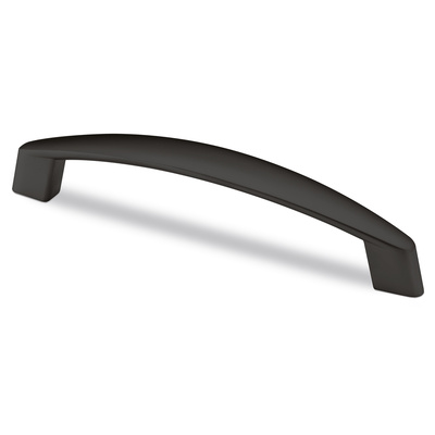 Mâner Dinia, distanța dintre găuri 96 mm, L 118 mm, W 16 mm, H 28 mm, negru mat