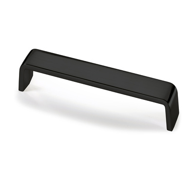 Poignée Lucca, entraxe des perçages 160 mm, L 168 mm, L 28 mm, H 30 mm, noir mat