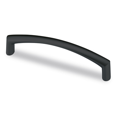 Poignée Matilo, entraxe des perçages 128 mm, L 138 mm, L 13 mm, H 30 mm, noir mat