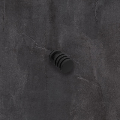 Knop Oriolo, H 25 mm, ø 16 mm, mat zwart