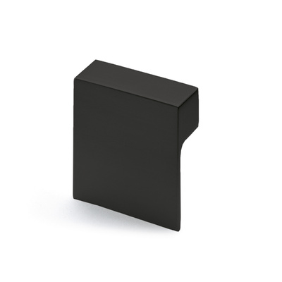 Greep Venusia, boorafstand 32 mm, L 60 mm, B 60 mm, H 21 mm, mat zwart