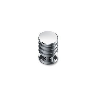 Knop Oriolo, H 25 mm, ø 16 mm, glans verchroomd