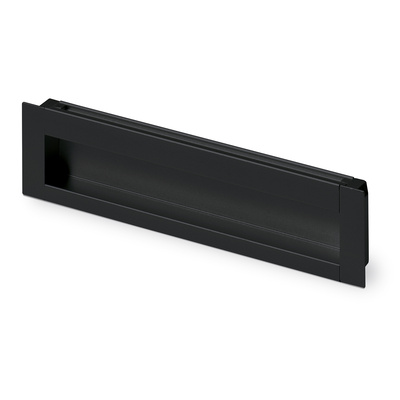 greep om in te laten Nidum, boorafstand 96 mm, L 111 mm, B 35 mm, mat zwart
