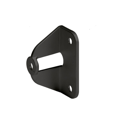 Handle adapter for sliding / folding sliding doors, matt black