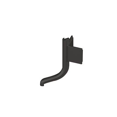 Akcesoria Akcesoria Canis L 90° narożnik zewnętrzny, B 34 mm, H 53,5 mm, Kolor czarny mat