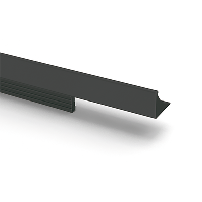 Listwa uchwytowa Riaza, L 295 mm, B 12,5 mm, H 10 mm, Kolor czarny mat