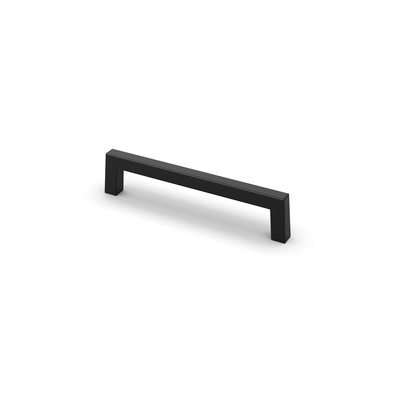Uchwyt Tornea, odległość wiercenia 128, L 138 mm, B 10 mm, H 32 mm, Kolor czarny mat