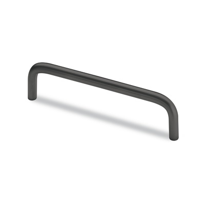 Handle Avenio, drill hole spacing 64 mm, L 72 mm, H 32 mm, ø 8 mm, matt black