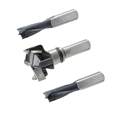 Set of VB 18 - 21 drill bits for BlueMax Mini Modular Plus, BlueMax Mini Modular (1 x 30 mm ø clockwise, 2 x 10 mm ø clockwise)