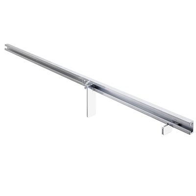 1000 mm rail with 2 stops (fixed and adjustable stop)
