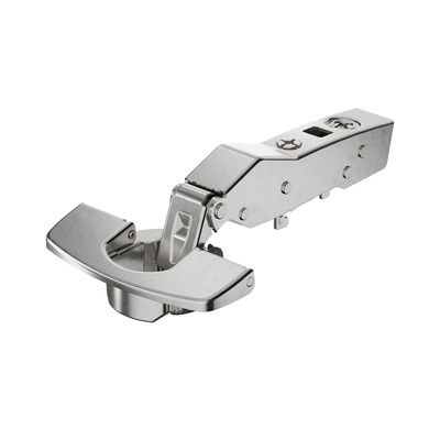 Sensys 8639i W30 con amortiguación integrada (Sensys 8639i W20), Niquelado, Solapado, Ángulo de apertura 95°, THS-esquema de taladrado 52 x 5,5 mm, 48 x 6 mm, montaje rápido Fix (ø 10 x 6)