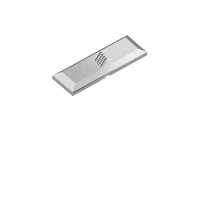 Cover cap for Veosys hinge arm, embossed with Hettich logo
